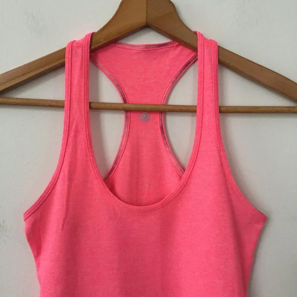Lululemon Cool Racerback Tank Top in Pink